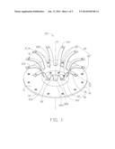 LAMP MOUNTING BASE AND LIGHT EMITTING DIODE LAMP INCORPORATING THE SAME diagram and image