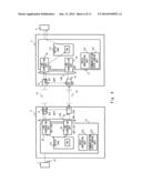 SWITCHING DEVICE AND METHOD FOR CONTROLLING FRAME TRANSMISSION AND     RECEPTION diagram and image