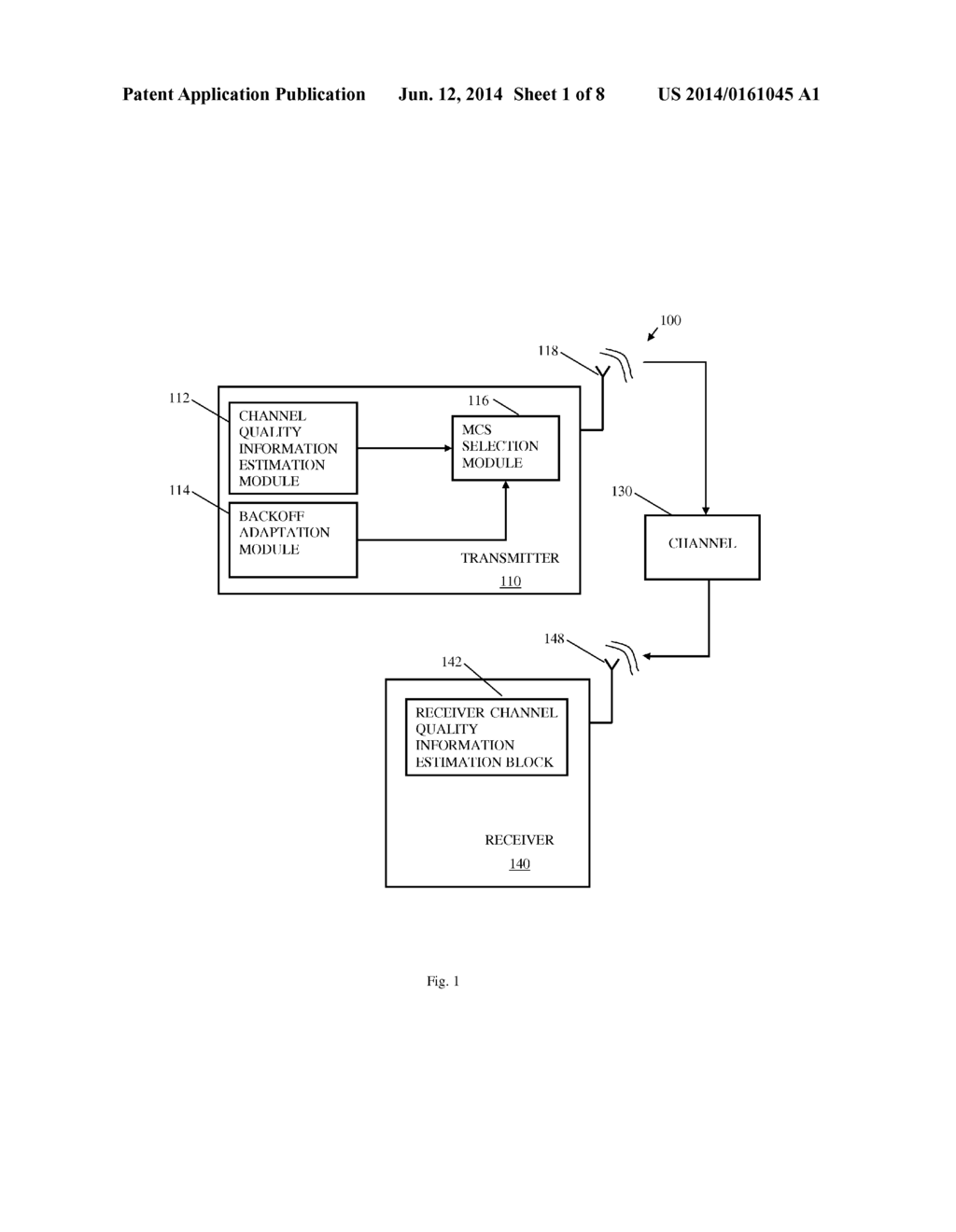 BACKOFF ADAPTATION FOR DIGITAL COMMUNICATION SYSTEMS WITH CHANNEL QUALITY     INFORMATION - diagram, schematic, and image 02