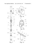 SYSTEM FOR DISPENSING A FLUID PRODUCT PACKAGED IN A BOTTLE diagram and image