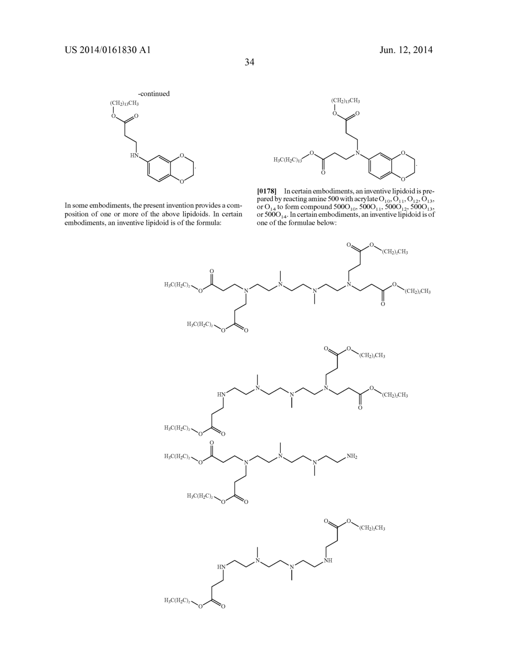 AMINE-CONTAINING LIPIDOIDS AND USES THEREOF - diagram, schematic, and image 65