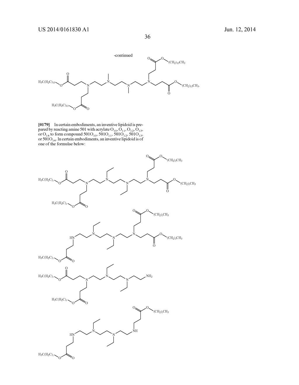 AMINE-CONTAINING LIPIDOIDS AND USES THEREOF - diagram, schematic, and image 67