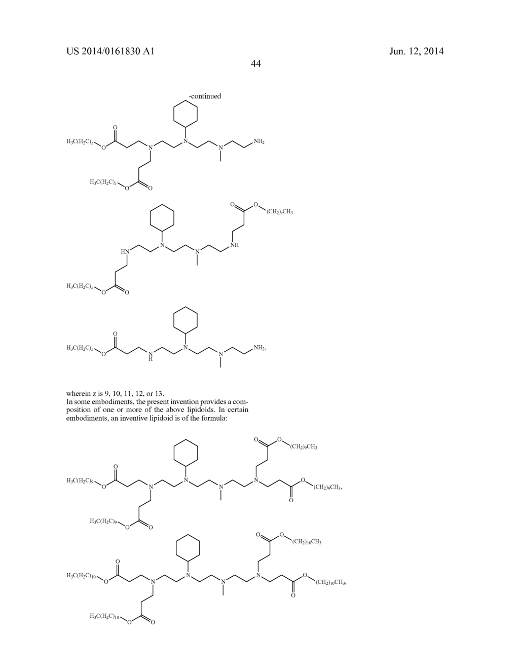 AMINE-CONTAINING LIPIDOIDS AND USES THEREOF - diagram, schematic, and image 75