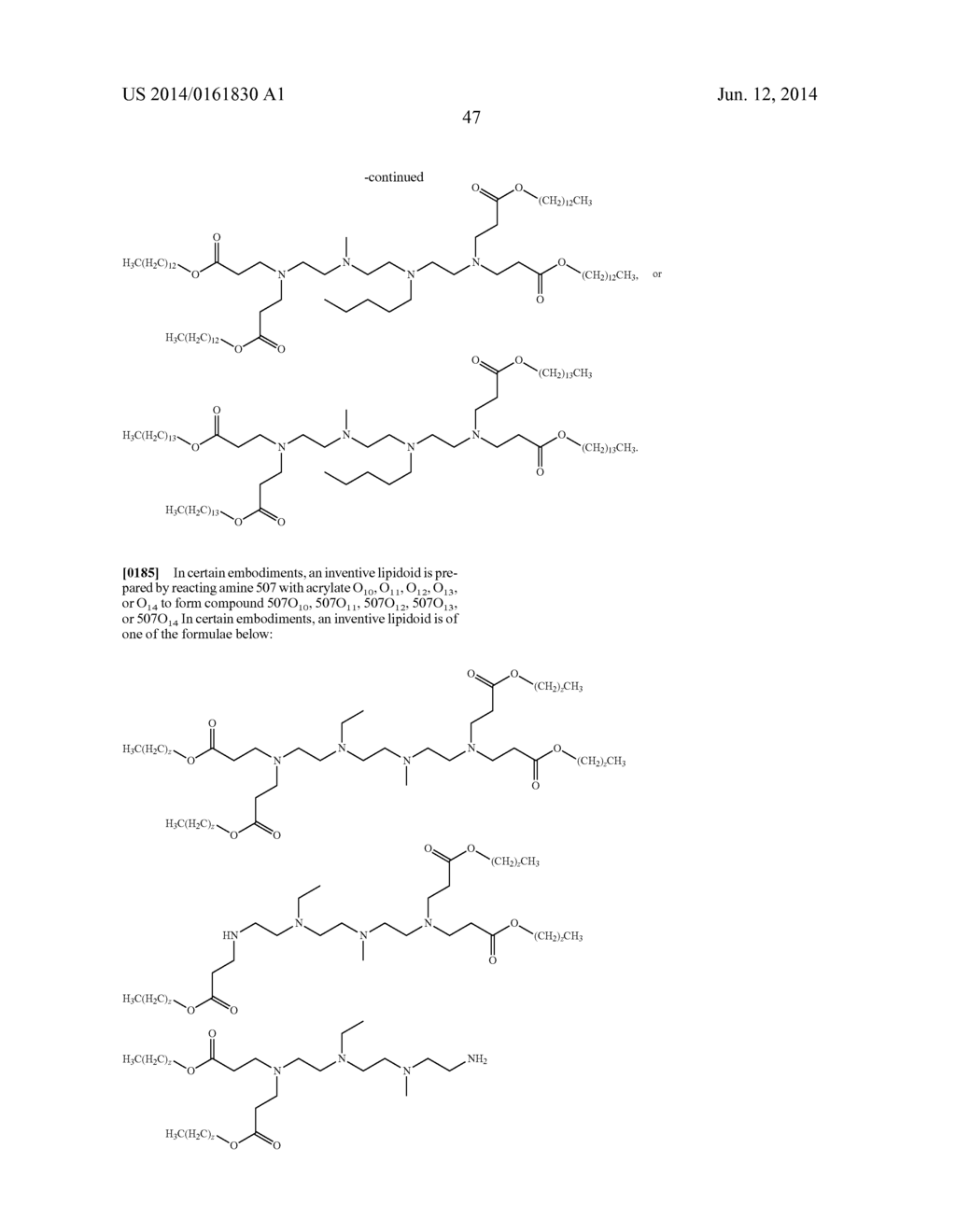 AMINE-CONTAINING LIPIDOIDS AND USES THEREOF - diagram, schematic, and image 78