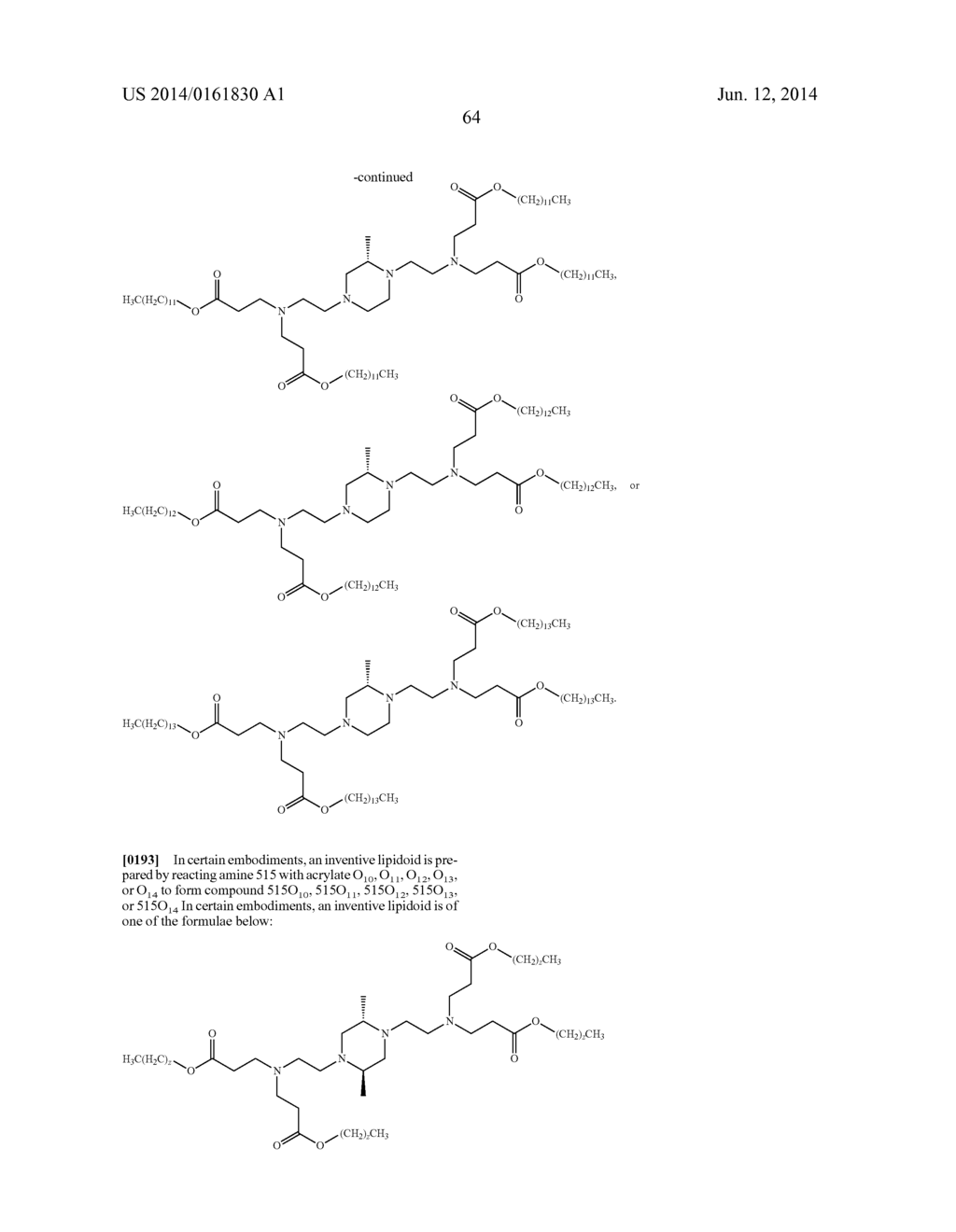 AMINE-CONTAINING LIPIDOIDS AND USES THEREOF - diagram, schematic, and image 95