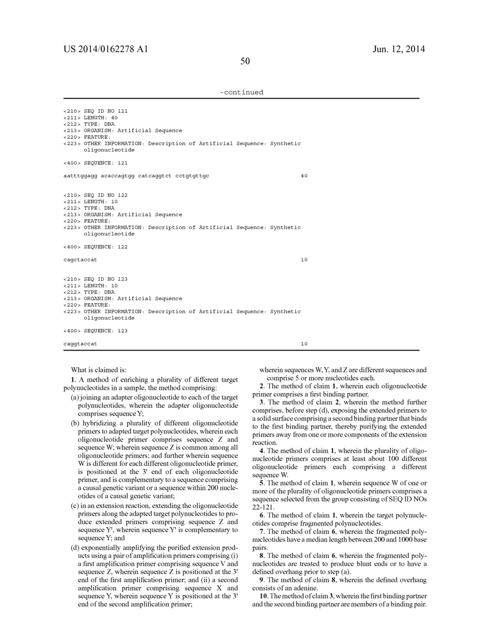 METHODS AND COMPOSITIONS FOR ENRICHMENT OF TARGET POLYNUCLEOTIDES - diagram, schematic, and image 88