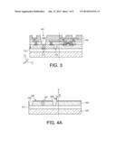 PRODUCTION METHOD FOR A SUSPENDED STRUCTURE COMPONENT AND A TRANSISTOR     CO-INTEGRATED ON A SAME SUBSTRATE diagram and image