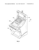 GAMING SYSTEM WITH PRIVACY FEATURES diagram and image