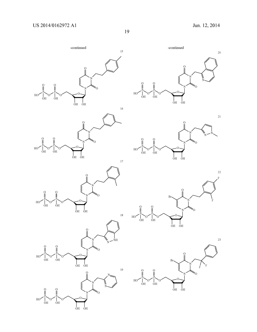 URIDINE DIPHOSPHATE DERIVATIVES, PRODRUGS, COMPOSITIONS AND METHODS FOR     TREATING NEURODEGENERATIVE DISORDERS - diagram, schematic, and image 36