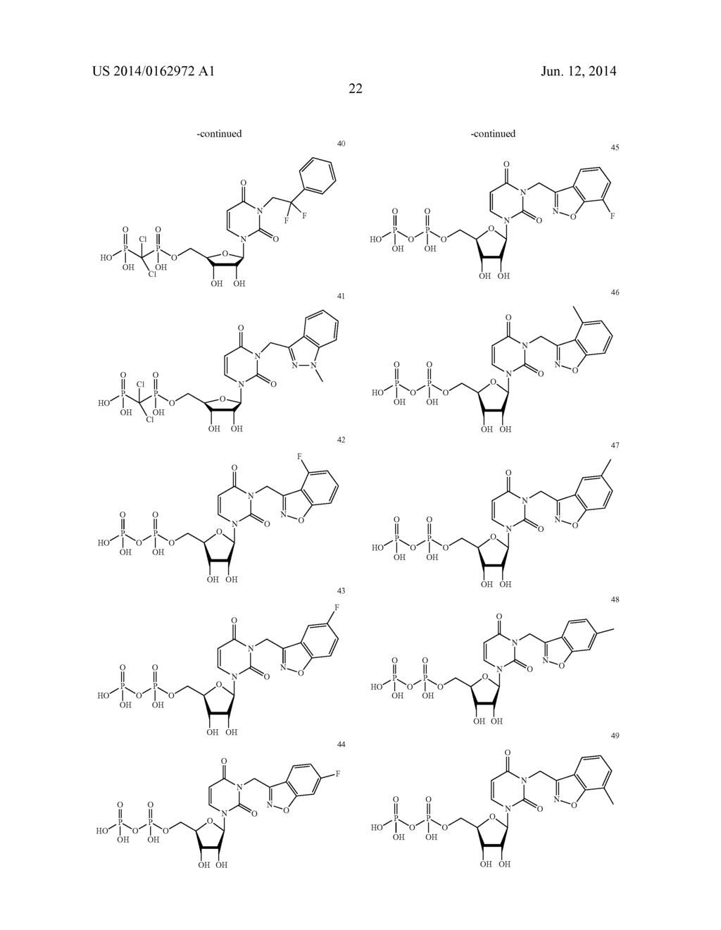 URIDINE DIPHOSPHATE DERIVATIVES, PRODRUGS, COMPOSITIONS AND METHODS FOR     TREATING NEURODEGENERATIVE DISORDERS - diagram, schematic, and image 39