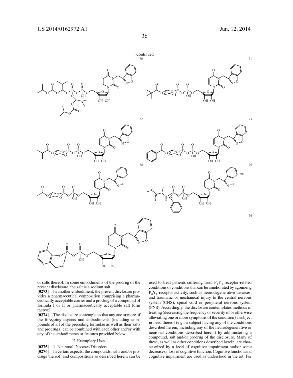 URIDINE DIPHOSPHATE DERIVATIVES, PRODRUGS, COMPOSITIONS AND METHODS FOR     TREATING NEURODEGENERATIVE DISORDERS - diagram, schematic, and image 53