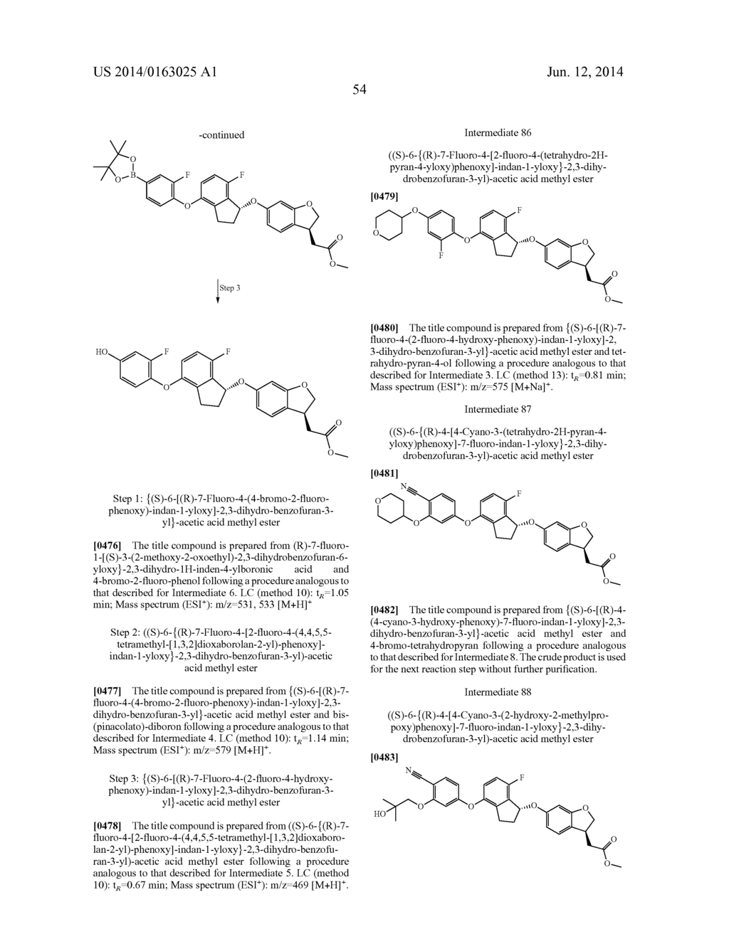 INDANYLOXYDIHYDROBENZOFURANYLACETIC ACIDS - diagram, schematic, and image 55