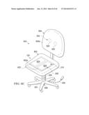 CHAIR PAD SYSTEM AND ASSOCIATED, COMPUTER MEDIUM AND COMPUTER-IMPLEMENTED     METHODS FOR MONITORING AND IMPROVING HEALTH AND PRODUCTIVITY OF EMPLOYEES diagram and image