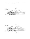 MEDICAL GUIDE ELEMENT WITH DIAMETER TRANSITION diagram and image