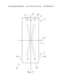 Absorbent Articles with Channels diagram and image