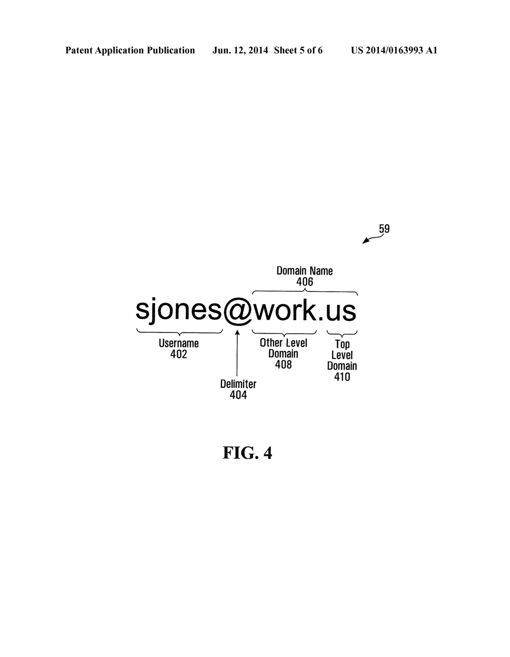 FACILITATING TEXT-TO-SPEECH CONVERSION OF A DOMAIN NAME OR A NETWORK     ADDRESS CONTAINING A DOMAIN NAME - diagram, schematic, and image 06