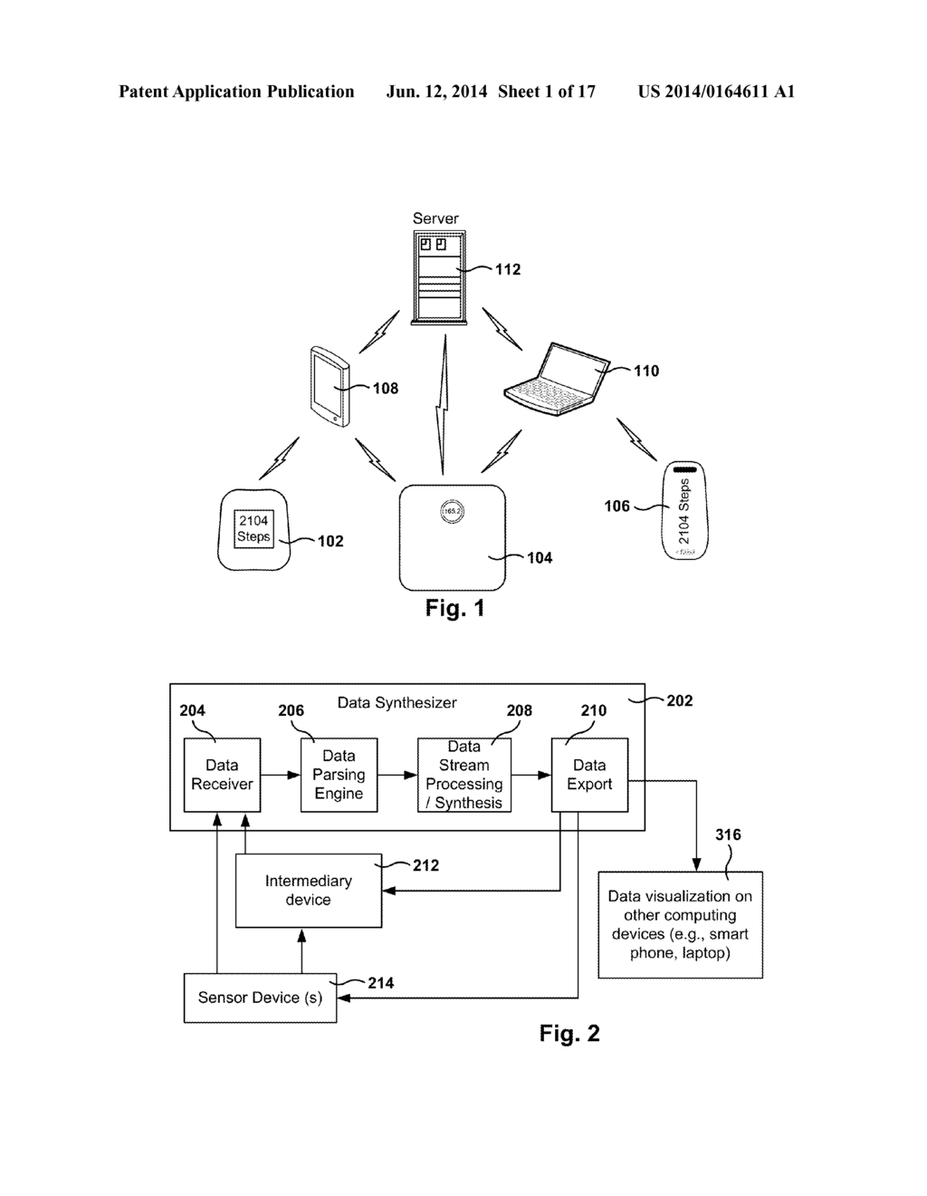 TRACKING USER PHYSICAL ACTIVITY WITH MULTIPLE DEVICES - diagram, schematic, and image 02