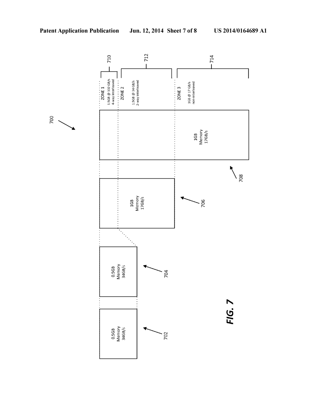 SYSTEM AND METHOD FOR MANAGING PERFORMANCE OF A COMPUTING DEVICE HAVING     DISSIMILAR MEMORY TYPES - diagram, schematic, and image 08