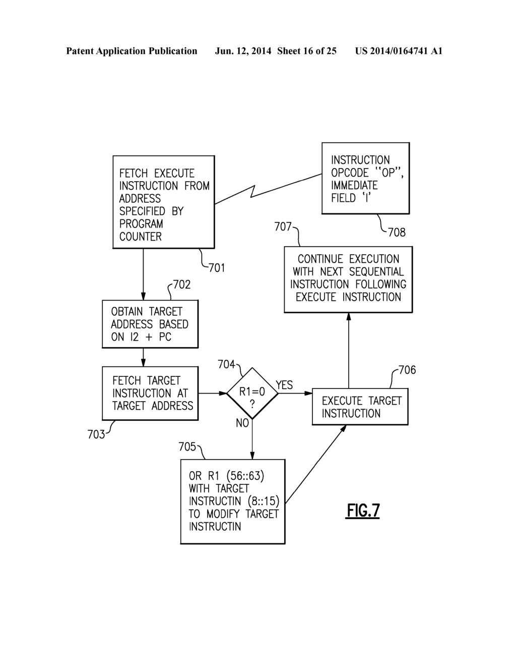 Modify and Execute Next Sequential Instruction Facility and Instructions     Therefore - diagram, schematic, and image 17