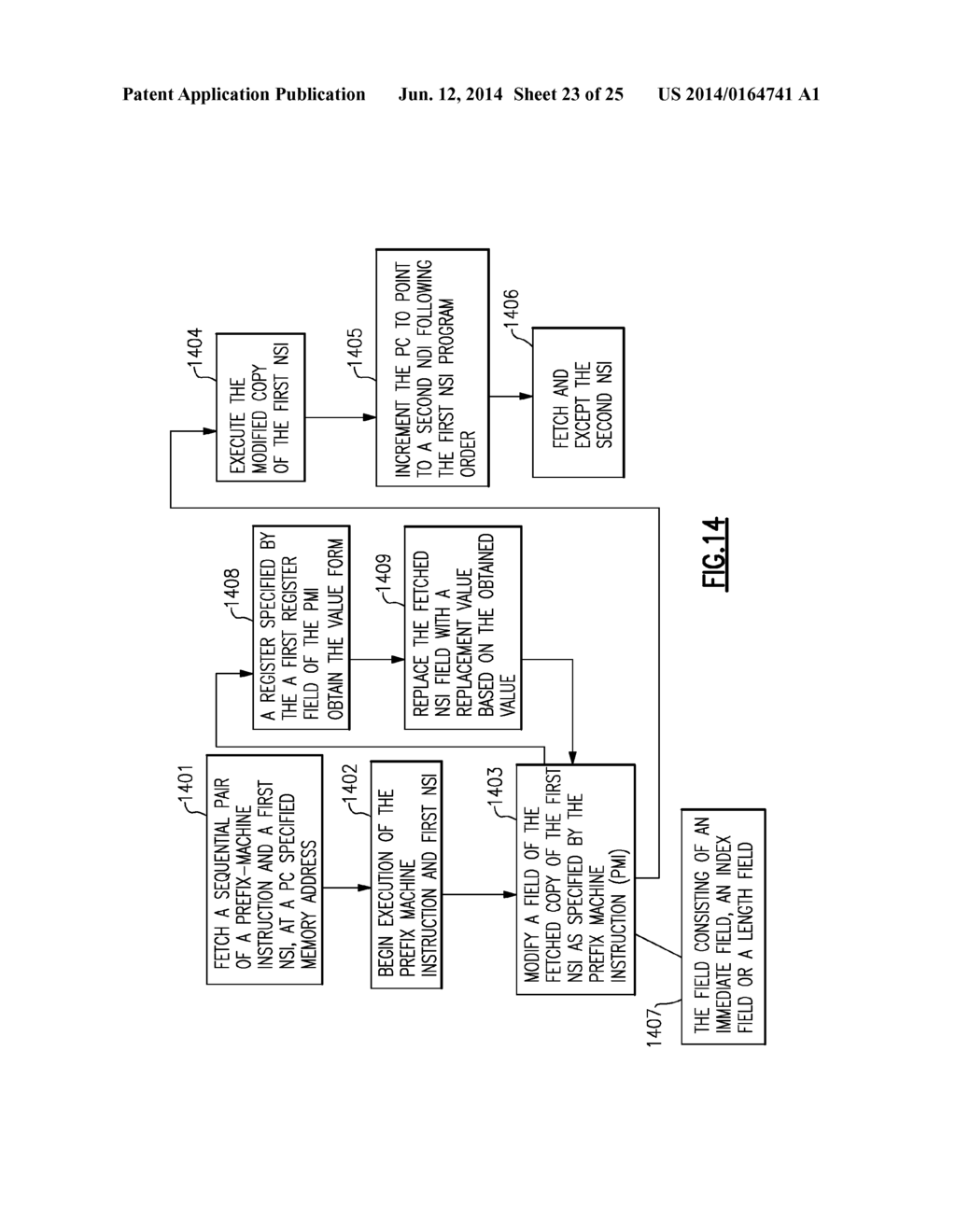 Modify and Execute Next Sequential Instruction Facility and Instructions     Therefore - diagram, schematic, and image 24