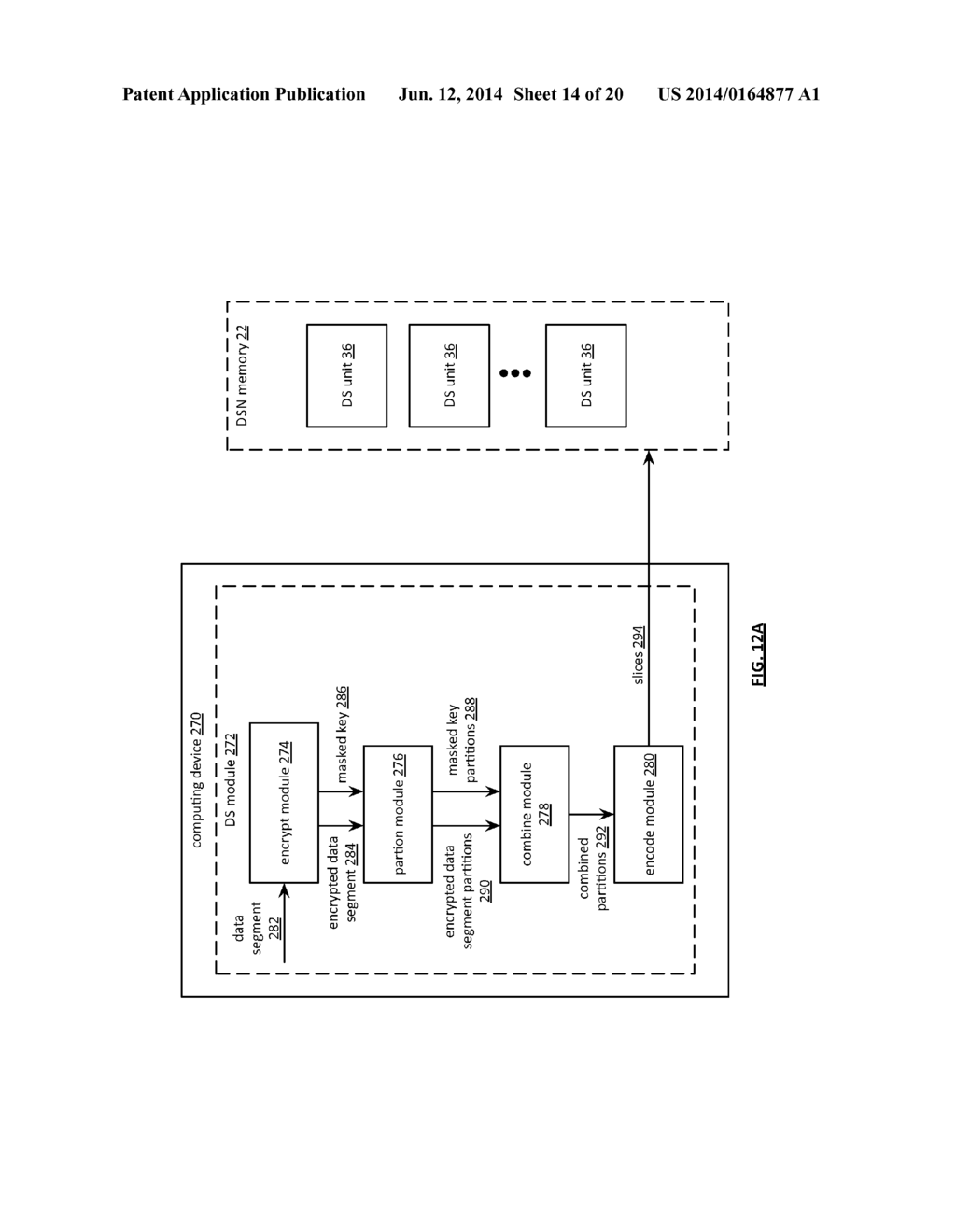 STORING PORTIONS OF DATA IN A DISPERSED STORAGE NETWORK - diagram, schematic, and image 15