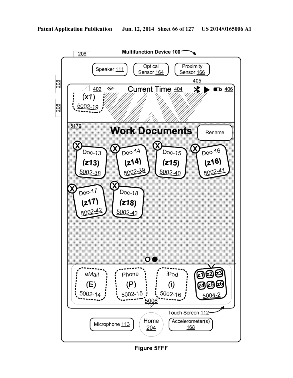 Device, Method, and Graphical User Interface for Managing Folders with     Multiple Pages - diagram, schematic, and image 67