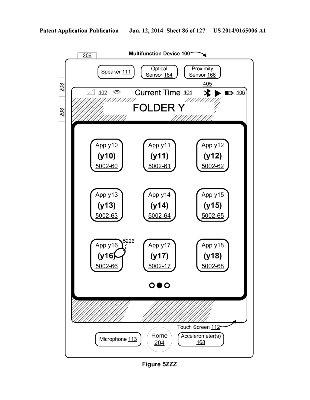 Device, Method, and Graphical User Interface for Managing Folders with     Multiple Pages - diagram, schematic, and image 87