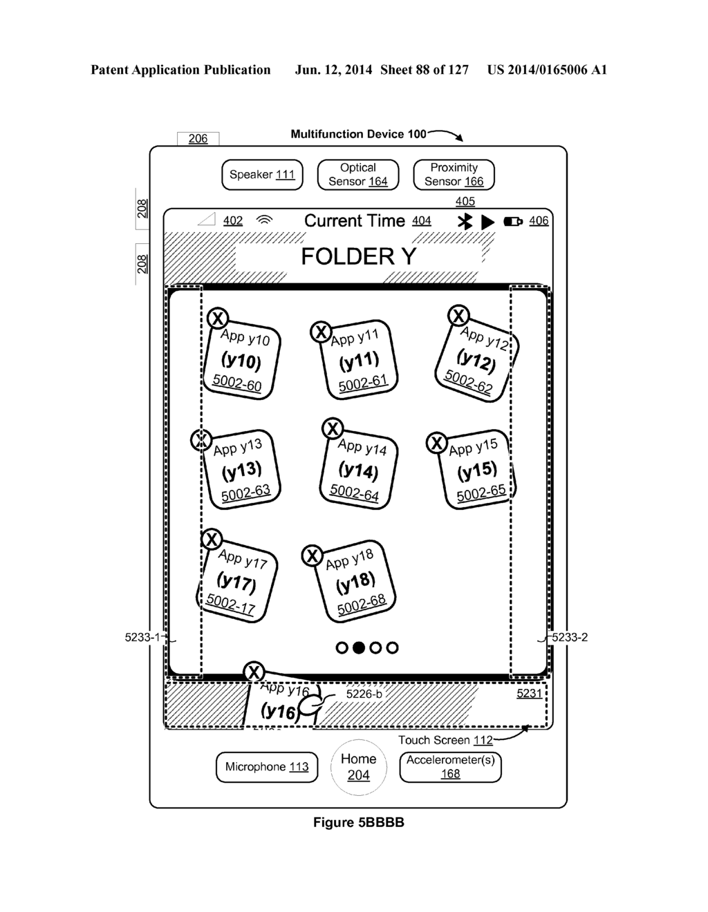 Device, Method, and Graphical User Interface for Managing Folders with     Multiple Pages - diagram, schematic, and image 89