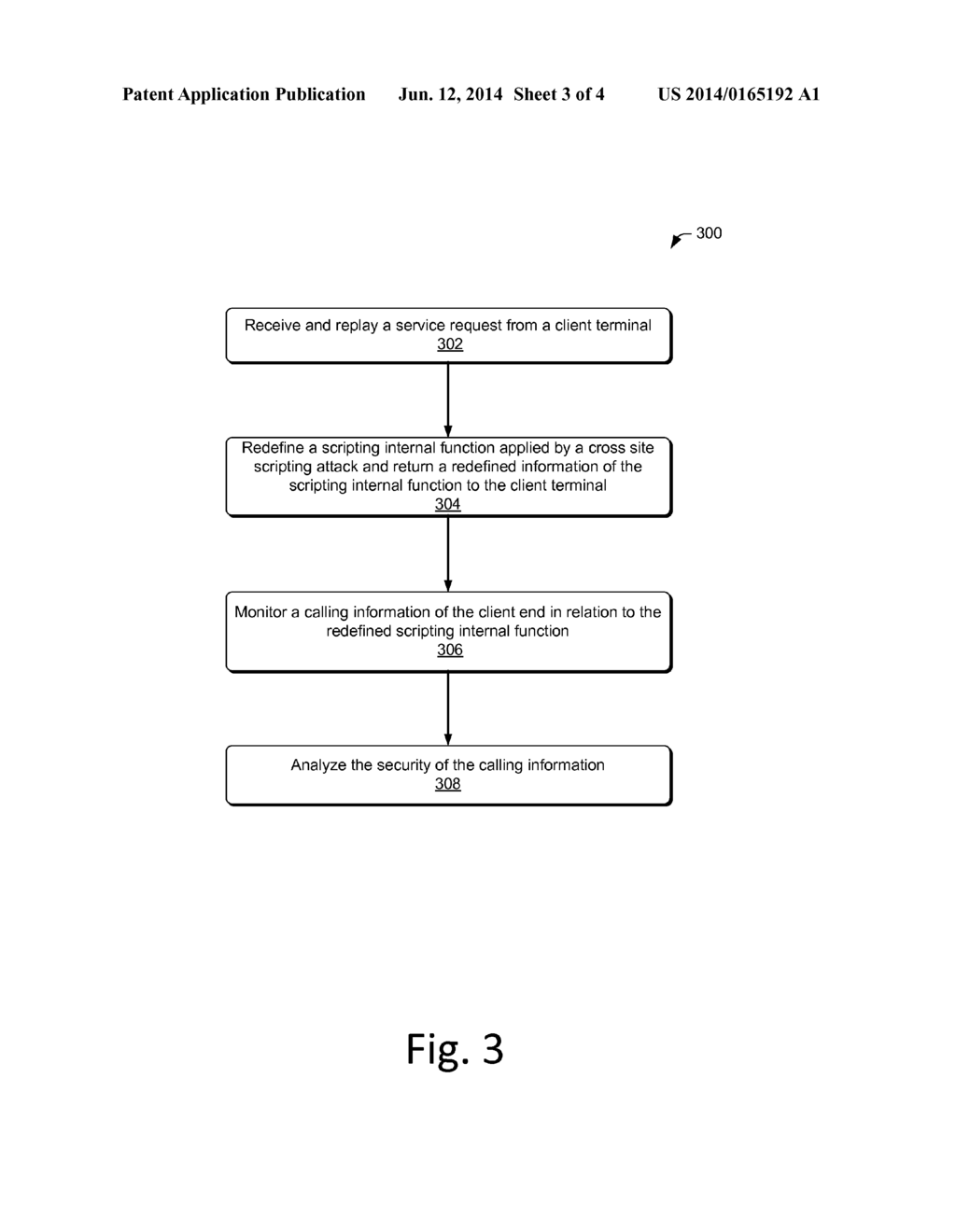 System and Method of Monitoring Attacks of Cross Site Script - diagram, schematic, and image 04