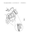 Glove-Mounted Electronic Device Retention Apparatus diagram and image