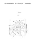 DEVICE FOR ALIGNING DOOR HINGE OF AUTOMATIC SYSTEM FOR MOUNTING DOOR HINGE     TO VEHICLE diagram and image