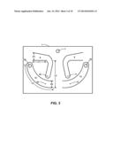 Flat Stock Device to Attach a Printed Display and a Flag Therewith to a     Fence diagram and image