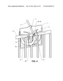 Flat Stock Device to Attach a Printed Display and a Flag Therewith to a     Fence diagram and image