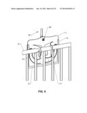 Flat Stock Device to Attach a Printed Display and a Flag Therewith to a     Fence diagram and image