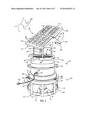 Solar Powered Insect Trap diagram and image