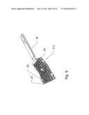 FLEXIBLE ELECTRIC FLYSWATTER WITH SHAPE MEMORY CAPABILITIES diagram and image