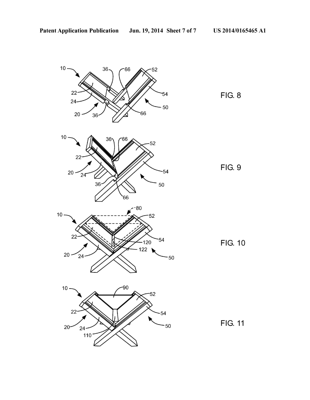 UTILITY BOX WITH INTERLOCKING LEGS AND ASSOCIATED METHOD - diagram, schematic, and image 08