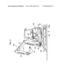 CONSTRUCTION MACHINE HYDRAULIC DRIVE SYSTEM HAVING EXHAUST GAS PURIFYING     DEVICE diagram and image