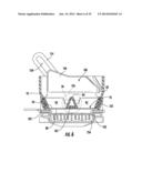 LAYERING OF LOW THERMAL CONDUCTIVE MATERIAL ON METAL TRAY diagram and image