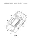 LAYERING OF LOW THERMAL CONDUCTIVE MATERIAL ON METAL TRAY diagram and image