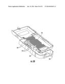 LAYERING OF LOW THERMAL CONDUCTIVE MATERIAL ON METAL TRAY diagram and image