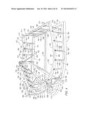 BENDING DEVICE FOR SHAPING GLASS FOR USE IN AIRCRAFT TRANSPARENCIES diagram and image