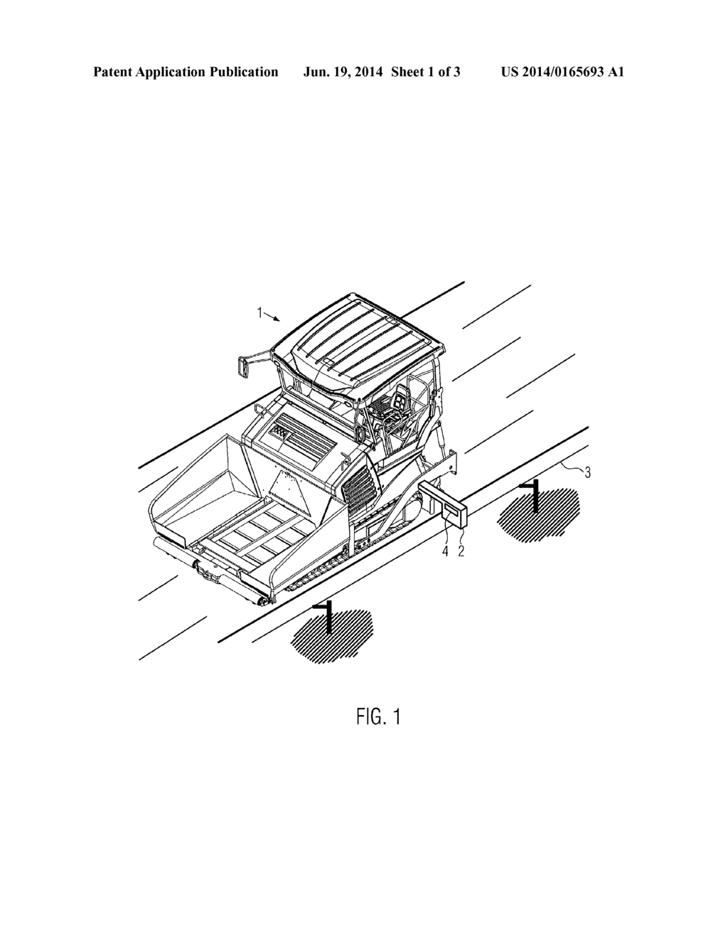 CONSTRUCTION MACHINE WITH SETUP ASSISTANCE SYSTEM FOR A SENSOR UNIT - diagram, schematic, and image 02