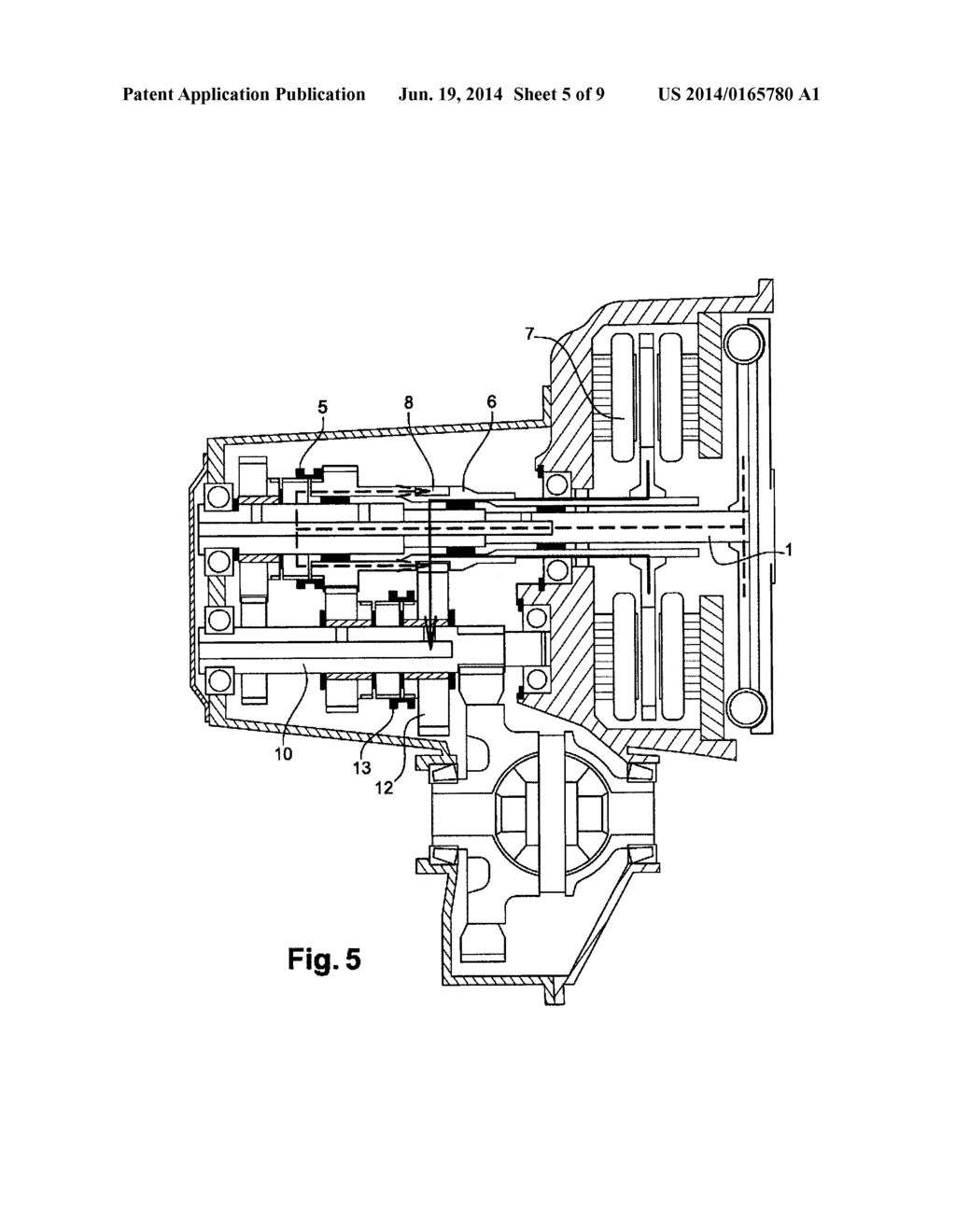 HYBRID TRANSMISSION FOR A MOTOR VEHICLE, AND CONTROL METHOD - diagram, schematic, and image 06