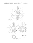 Tensioning device for extending a threaded bolt, and tool suitable for     this purpose, preferably drive adapter diagram and image