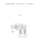 VARIABLE VALVE LIFT DEVICE diagram and image