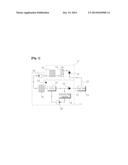 FUEL SYSTEM FOR AN EXCAVATOR diagram and image