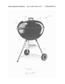 HIGH EFFICIENCY WIND RESISTANT KETTLE GRILL diagram and image