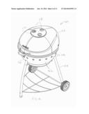 HIGH EFFICIENCY WIND RESISTANT KETTLE GRILL diagram and image