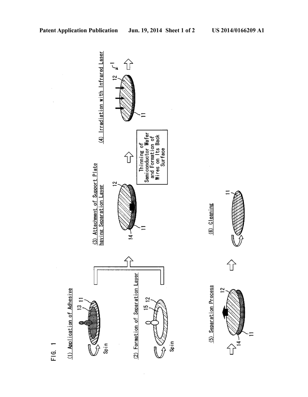 LAMINATE AND METHOD FOR SEPARATING THE SAME - diagram, schematic, and image 02